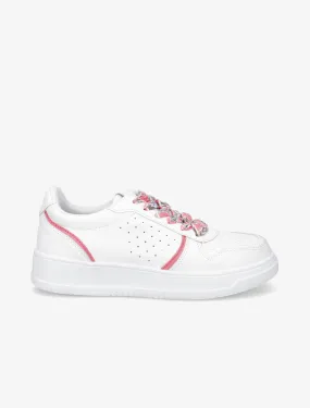 Sneakers à lacets imprimé interchangeables
