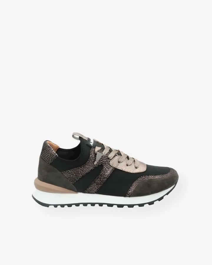 Sneakers Lycra Cuir Femme Tendance | Ysma | Adige Chaussures