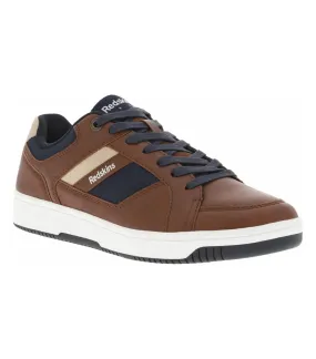 Sneakers Redskins cognac et à lacets