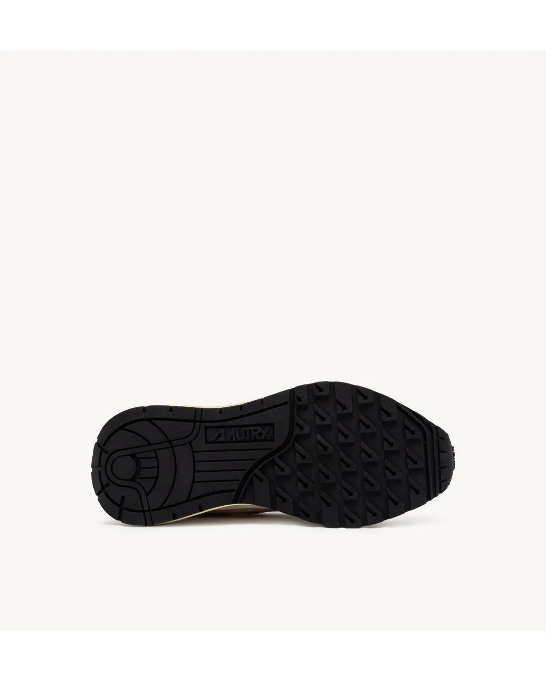 SNEAKERS REELWIND LOW WOMEN NYLON ET CUIR WHITE BLACK PINK - Autry  | Chez Maman Rouen
