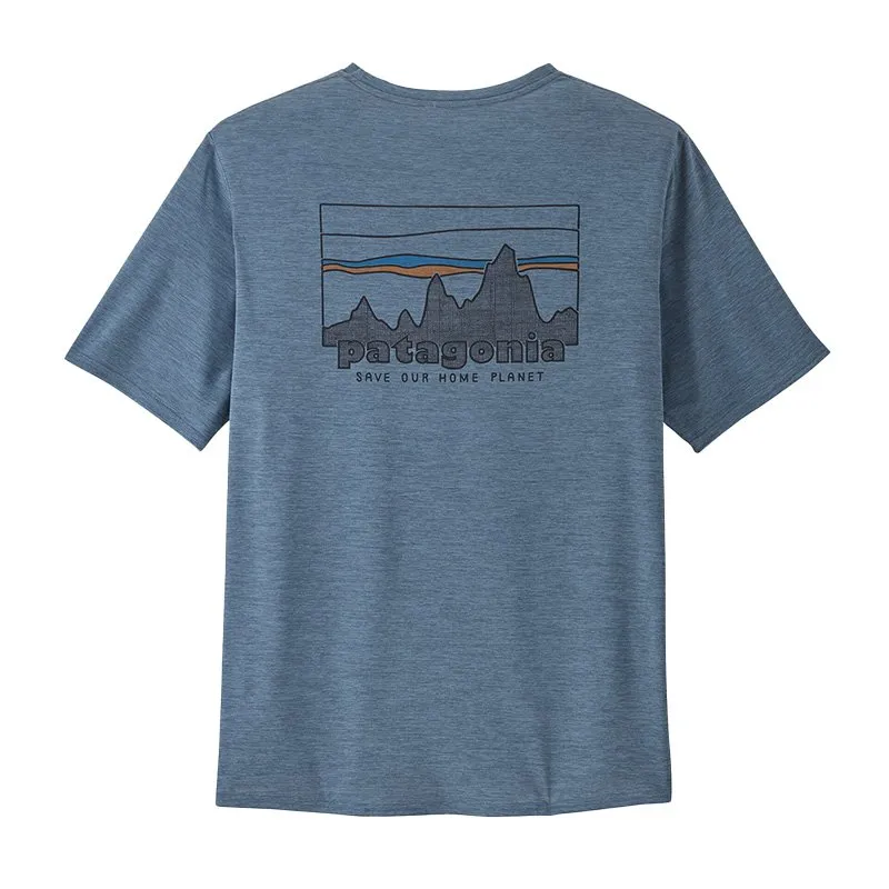 T-Shirt Randonnée Homme Patagonia Capilene Cool Daily Graphic