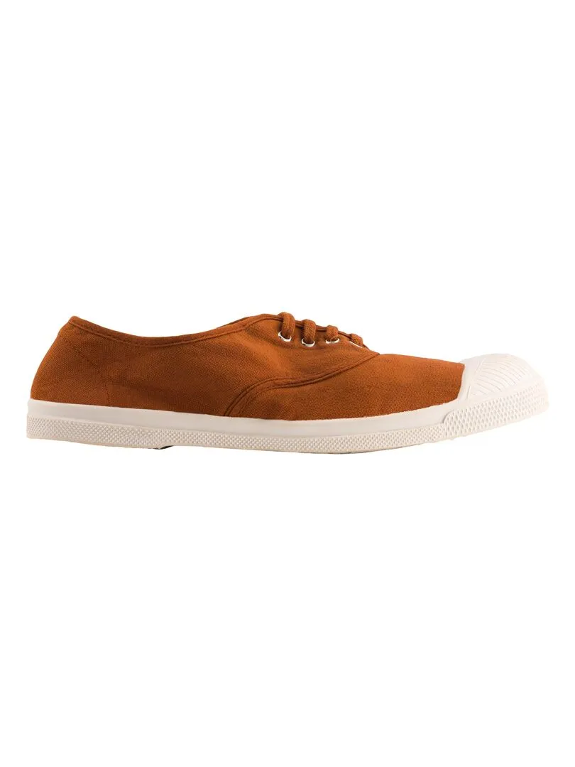 Tennis Lacets Bensimon F15004C15J - Marron tabac