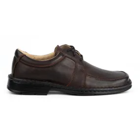 WASAK Chaussures décontractées en cuir pour hommes 0078W marron brun